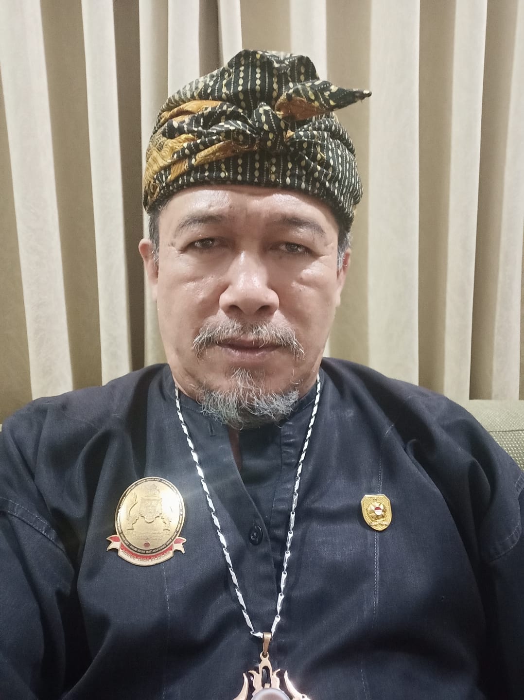 Ari Subagja Pupuhu Agung Dewan Karatuan Majelis Adat Sunda