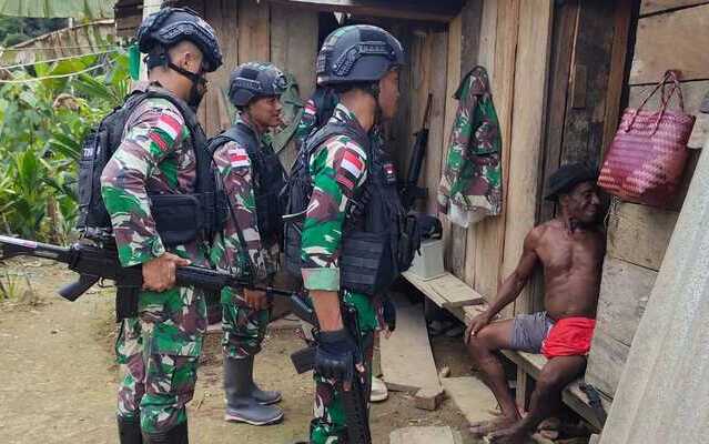 Masyarakat Perbatasan, Ngopi Bareng Satgas Pamtas, Keberhasilan Tugas Pengamanan, Pembinaan Teritorial, Tali Silaturahmi