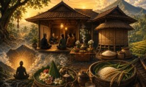Filosofi Girang Candoli, Sajen, dan Goah dalam Tradisi Adat Sunda, “Telaah Filosofis Berdasarkan Naskah Sunda Kuna: Sanghyang Kandang siksa Karesian, Amanat Galunggung, Carita Parhyangan, Dan Sanghyang Hayu”, Oleh: Dody Satya Ekagustiman