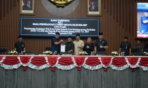 Wali Kota Sampaikan Penjelasan Raperda APBD Perubahan 2026 dan APBD 2027 di Rapat Paripurna DPRD