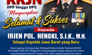 KKJN Sambut Kepemimpinan Baru Polda Jabar, Sampaikan Selamat kepada Irjen Pol. Hengki