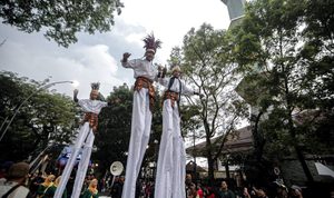 Karnaval Jampana HJKB 216 Siap Meriahkan Bandung, Potensi Tiap Wilayah Ditampilkan